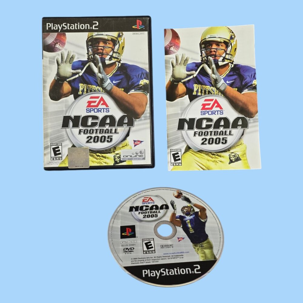 NCAA Football 2005 (Sony PlayStation 2, PS2, 2004) Complete CIB